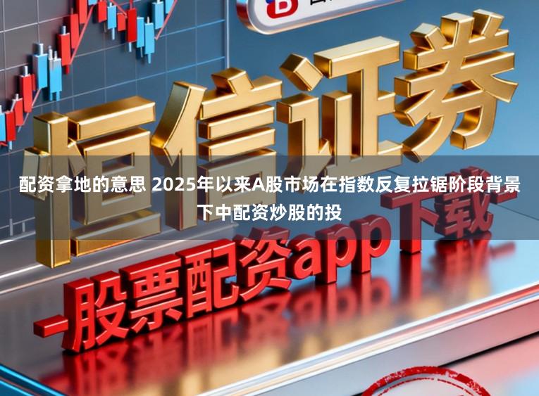 配资拿地的意思 2025年以来A股市场在指数反复拉锯阶段背景下中配资炒股的投