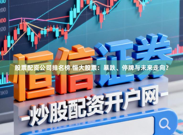 股票配资公司排名榜 恒大股票：暴跌、停牌与未来走向？
